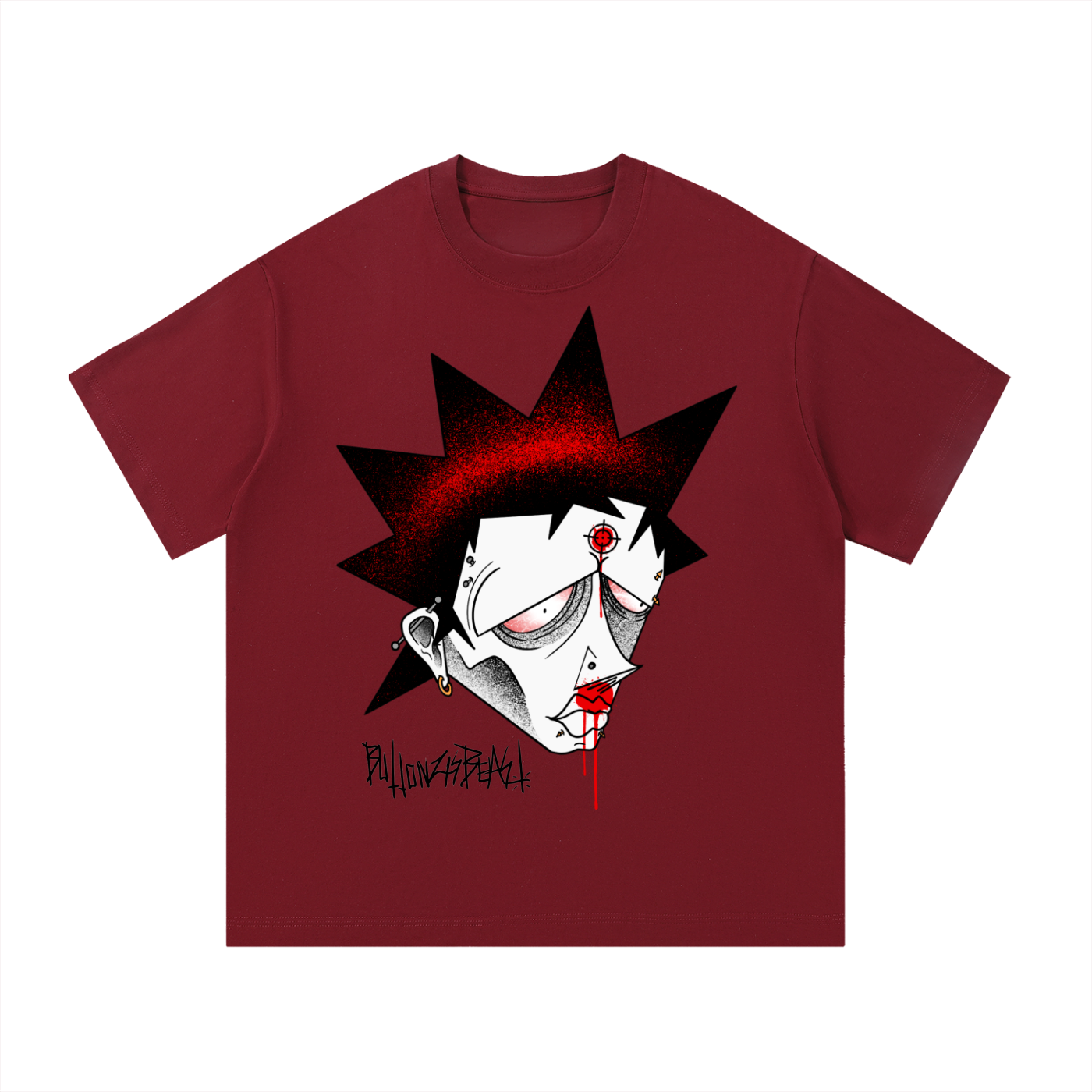 Cotton “BULLZEYE” T-Shirt