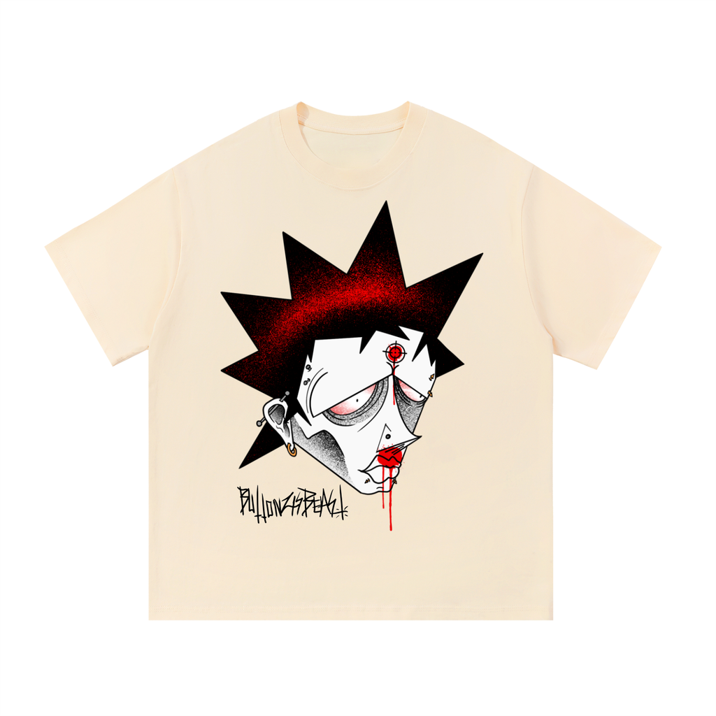 Cotton “BULLZEYE” T-Shirt