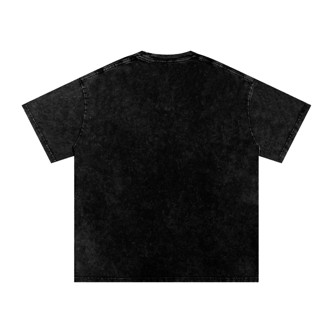 Snow Washed Oversized "DEATH BAT" T-Shirt