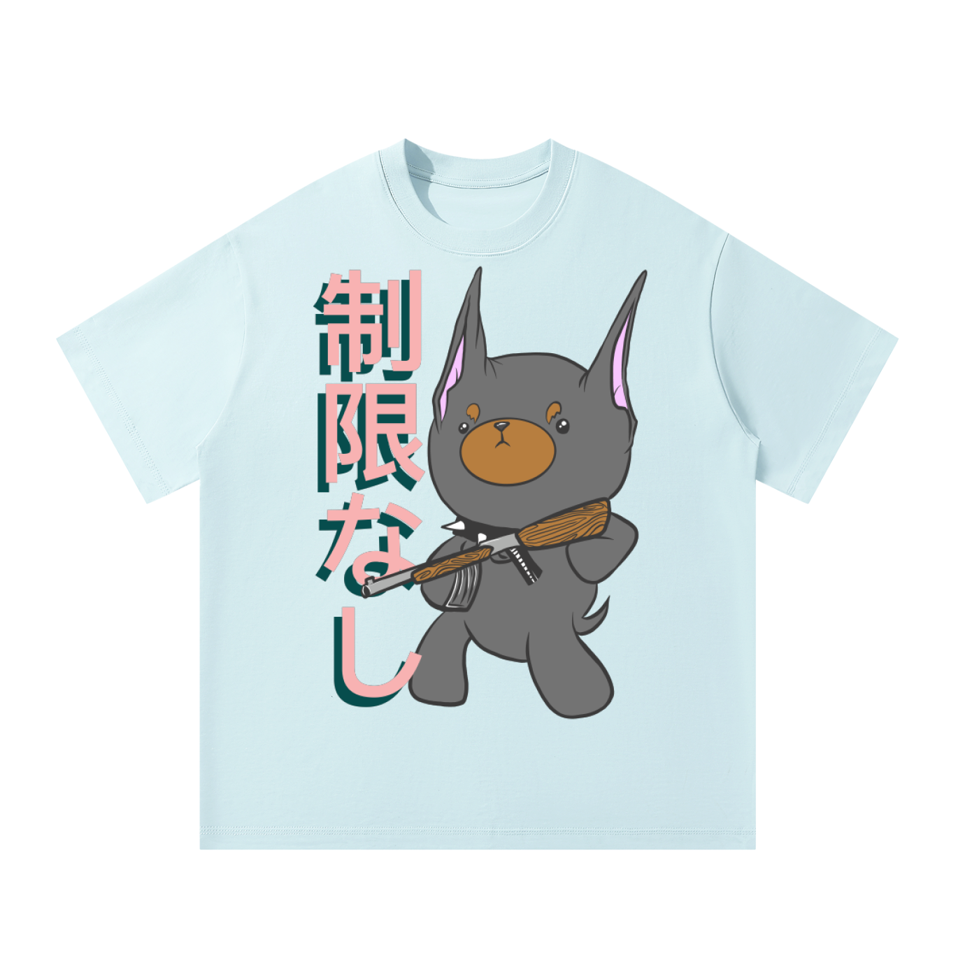 Unisex Oversized “DOBERMUNCHKIN” T-Shirt