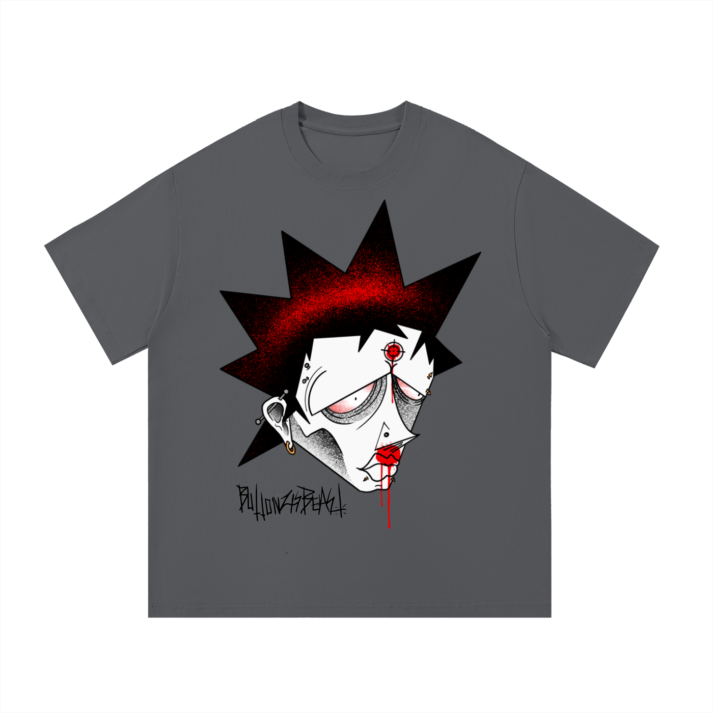 Cotton “BULLZEYE” T-Shirt