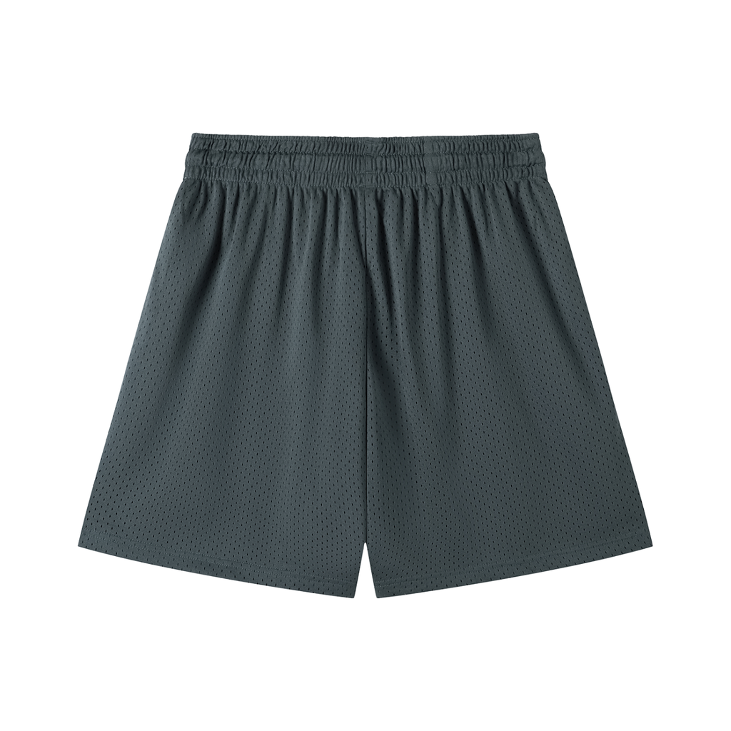 Mesh Drawstring “MOCOZO” Shorts