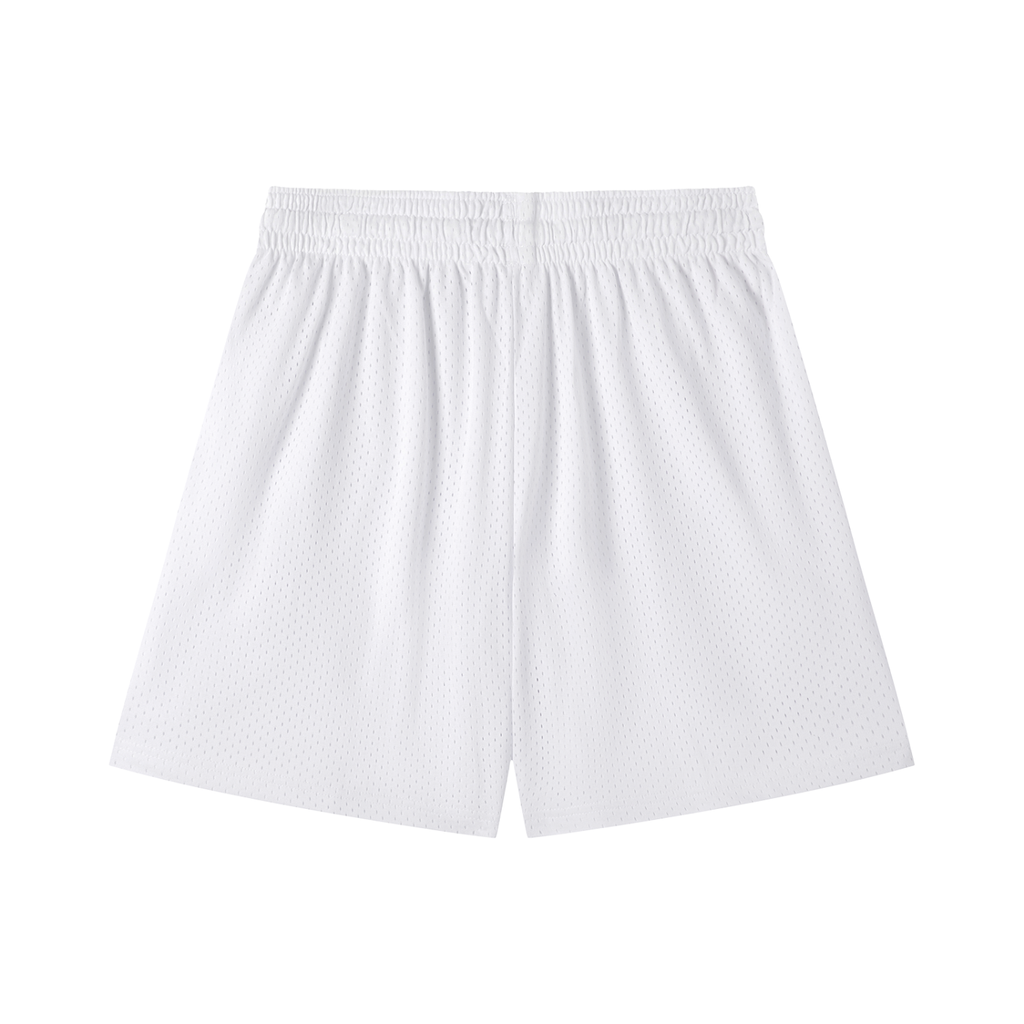 Mesh Drawstring “MOCOZO” Shorts
