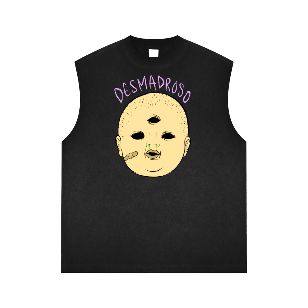 Reverse Washed “MOCOZO” Tank Top