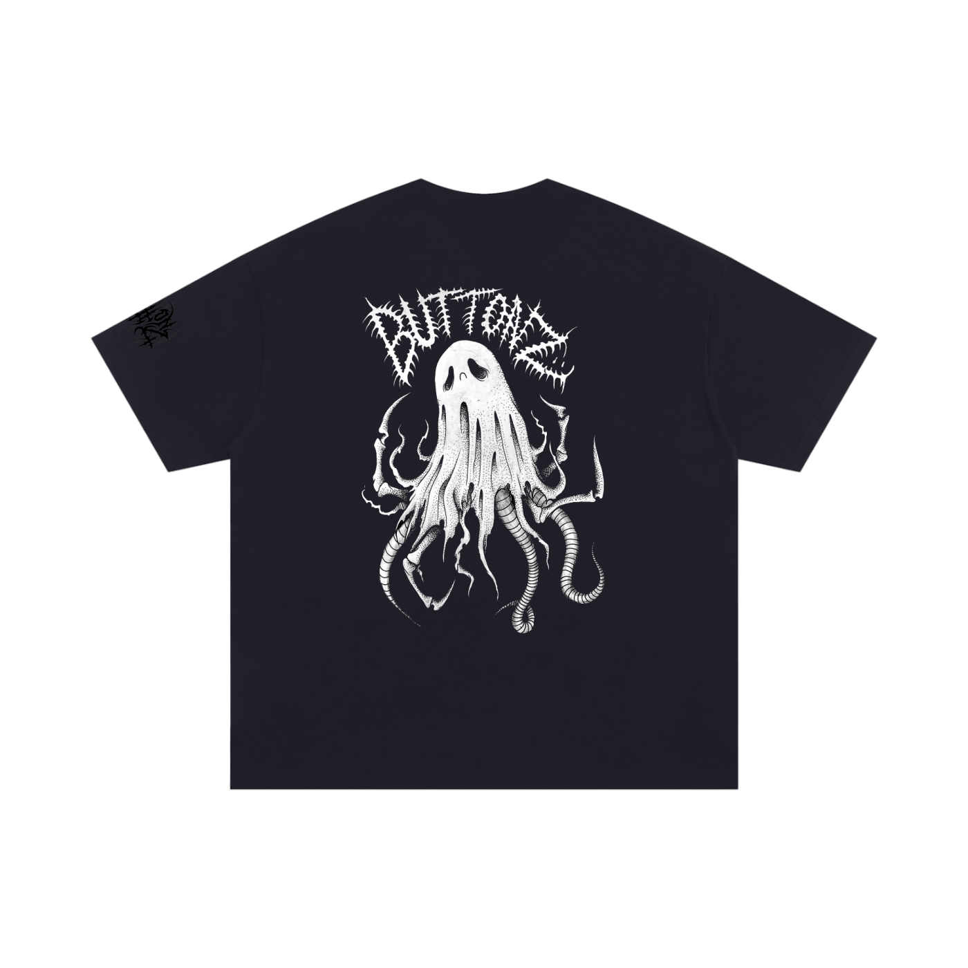Unisex Oversized “GHOSTIE” Cotton T-Shirt