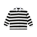Color Block Stripe Polo “ARAKNIDZ” Shirt