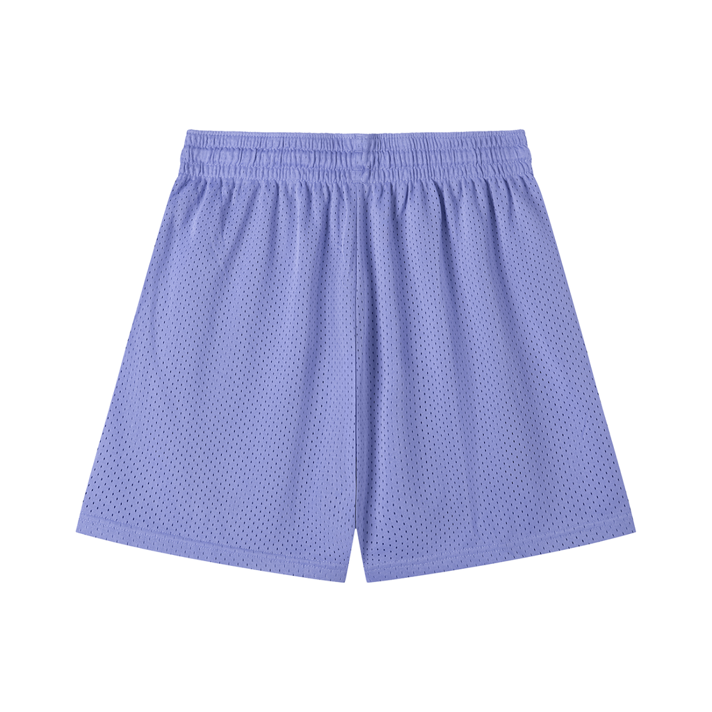 Mesh Drawstring “MOCOZO” Shorts