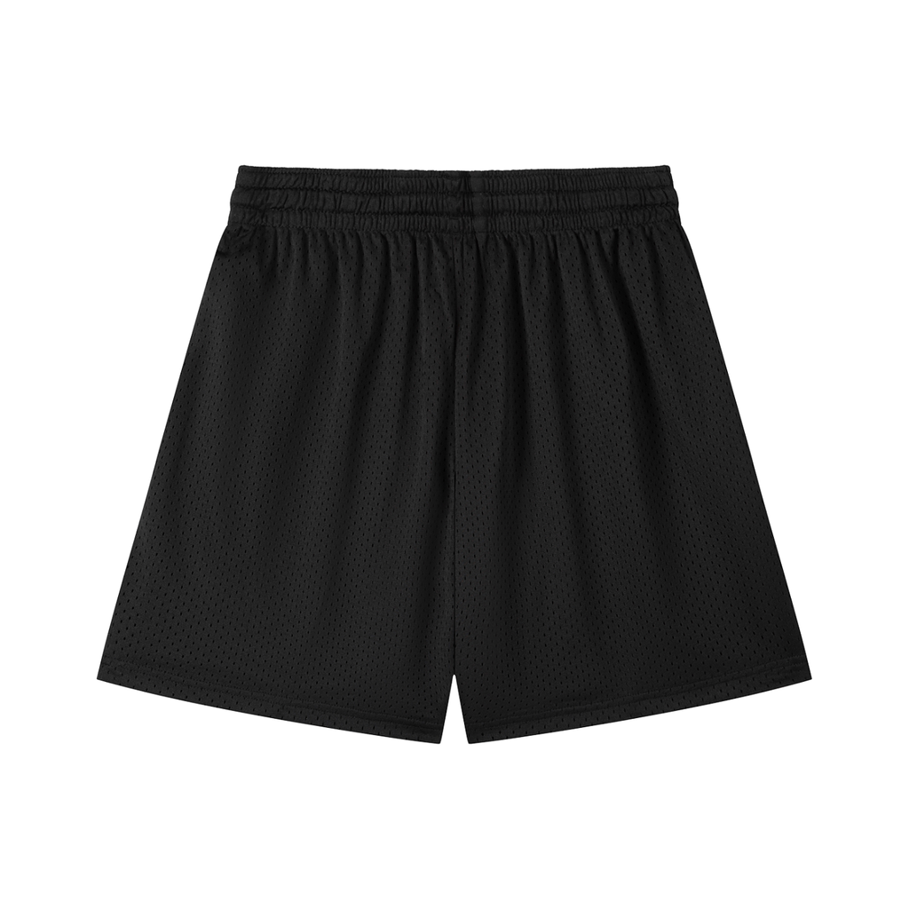 Mesh Drawstring “MOCOZO” Shorts