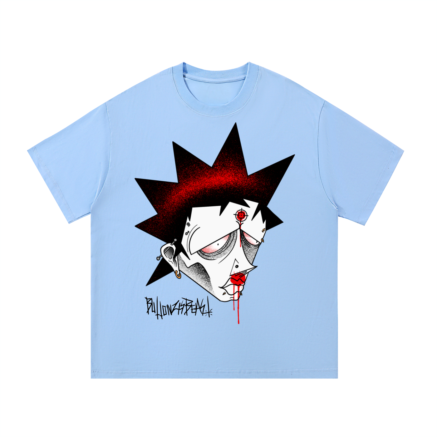 Cotton “BULLZEYE” T-Shirt