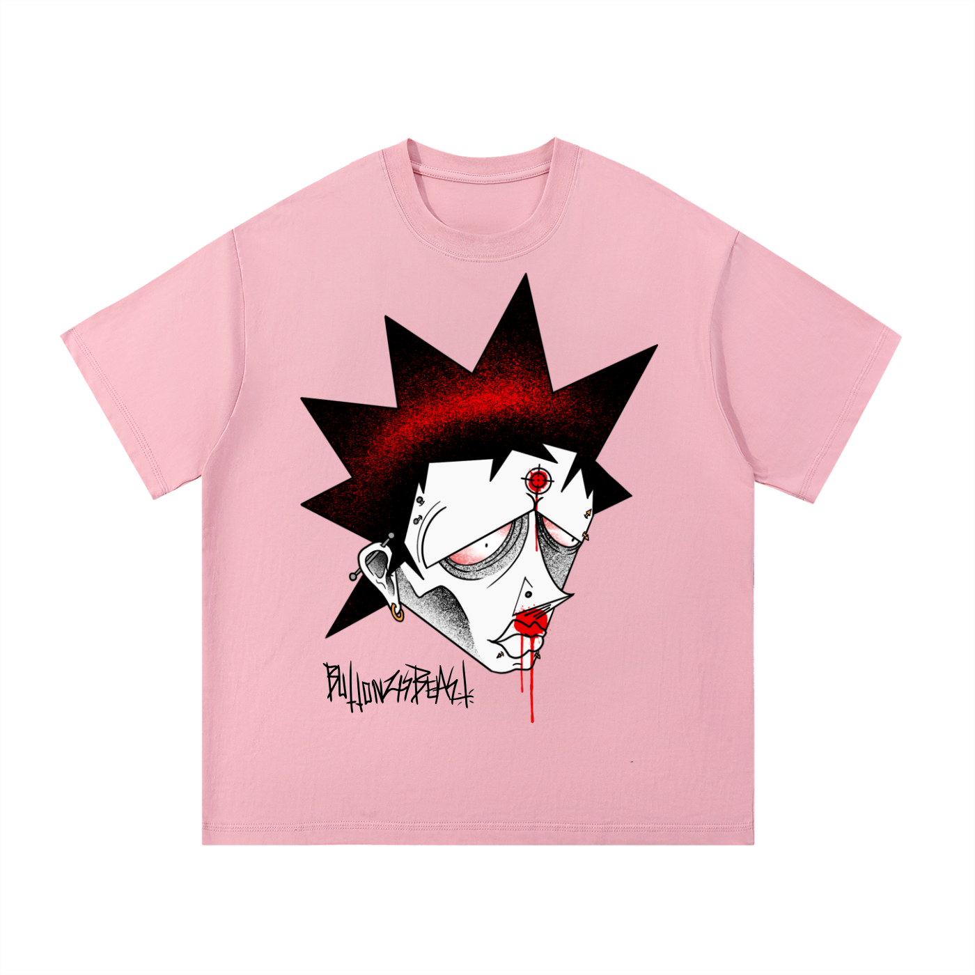 Cotton “BULLZEYE” T-Shirt